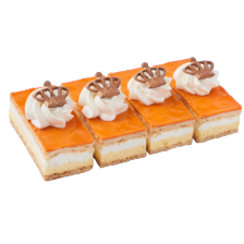 Luxe oranje tompoucen